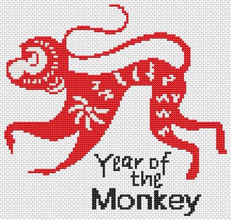 Chinese Zodiac: Year Of The Monkey - Art of Stitch, The