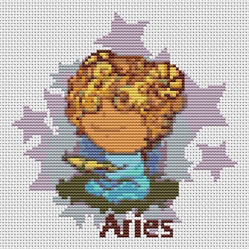 Copy of Zodiac Series: Aries - Art of Stitch, The