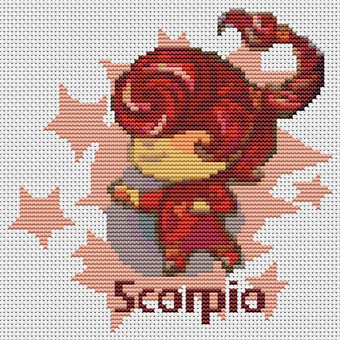 Zodiac Series: Scorpio - Art of Stitch, The