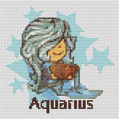 Zodiac Series: Aquarius - Art of Stitch, The