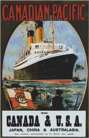 Canadian Pacific - X Squared Cross Stitch