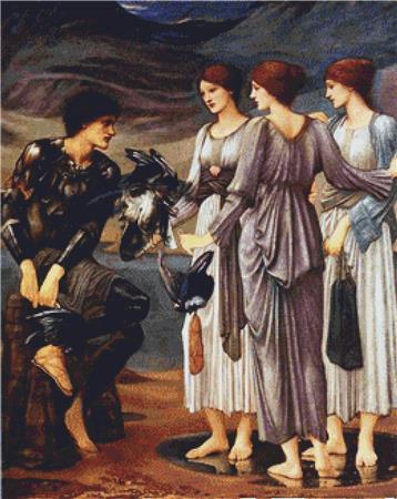 The Arming Of Perseus - X Squared Cross Stitch