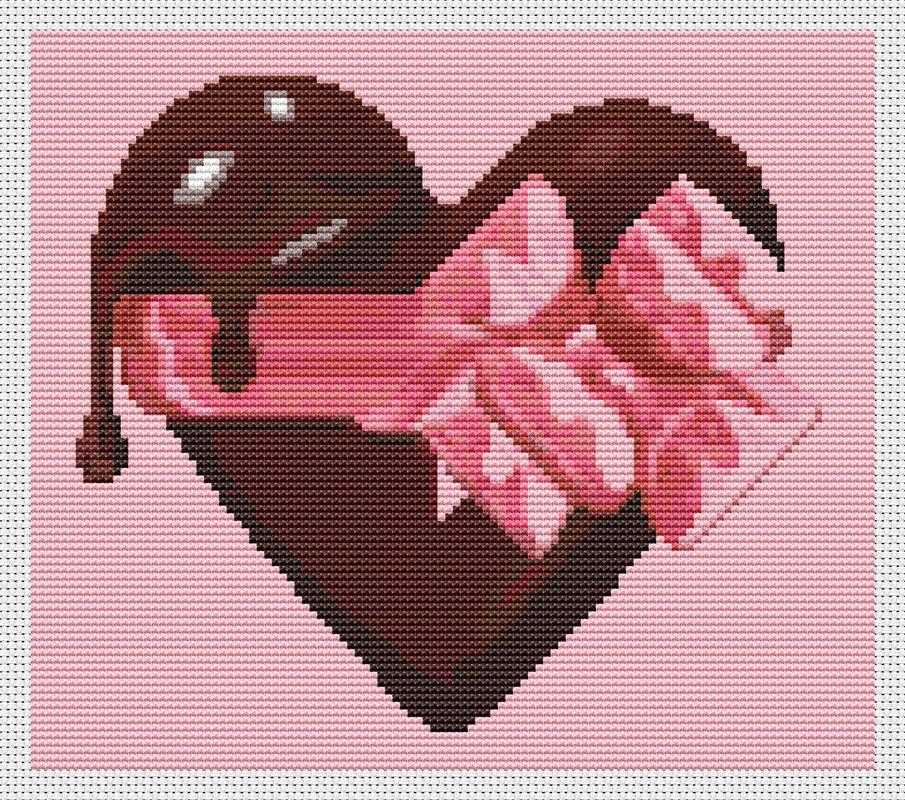 Chocolate Heart - Art of Stitch, The