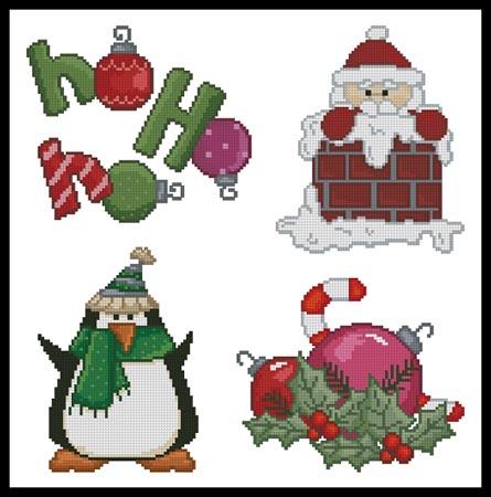 Christmas Motifs 7 - Artecy Cross Stitch