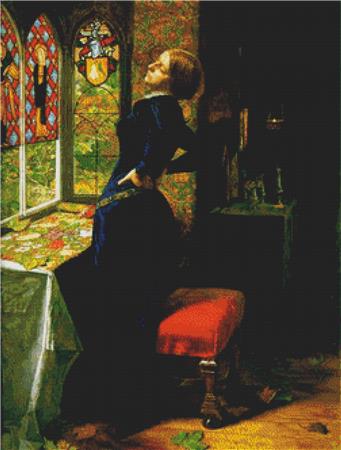 Mariana In The Moated Grange - X Squared Cross Stitch