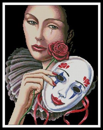 Behind The Mask - Artecy Cross Stitch