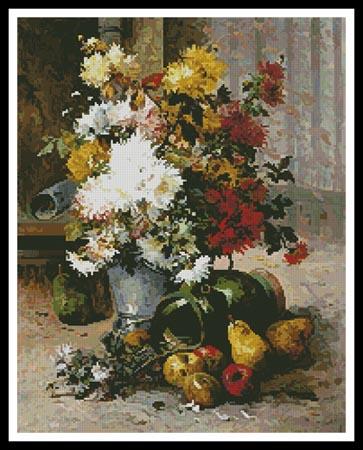 Grand Bouquet Of Flowers - Artecy Cross Stitch