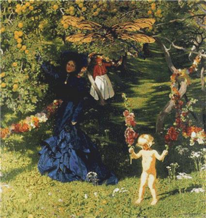 Strange Garden - X Squared Cross Stitch