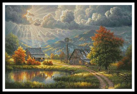 God Shed His Grace - Artecy Cross Stitch