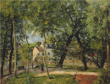Landscape At Osny - X Squared Cross Stitch