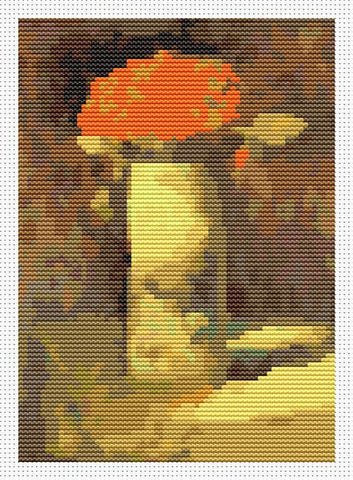 Flowers In Vase (Mini Chart) - Art of Stitch, The