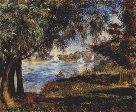 Bougival - X Squared Cross Stitch