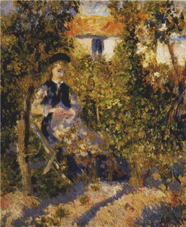 Nini In The Garden - X Squared Cross Stitch