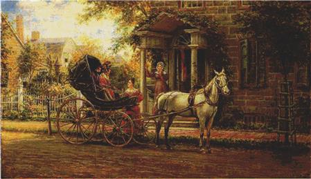 Stopping For A Chat - X Squared Cross Stitch