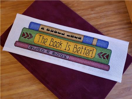 The Book Is Better - Rogue Stitchery