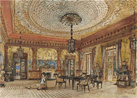 The Japanese Salon - X Squared Cross Stitch