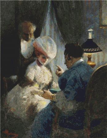 A Visit To The Fortune Teller - X Squared Cross Stitch