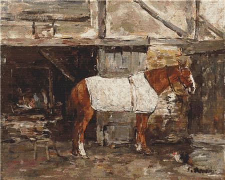 The Forge On Quai Vallée In Trouville - X Squared Cross Stitch