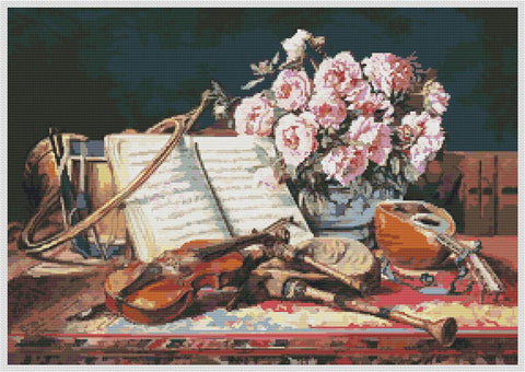 Musical Still Life - Art of Stitch, The