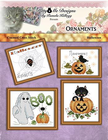 Halloween Ornaments - Kitty & Me Designs