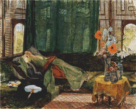 The Siesta - X Squared Cross Stitch