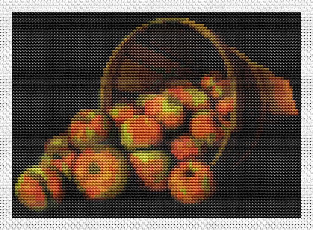 Basket Of Apples (Mini Chart) - Art of Stitch, The