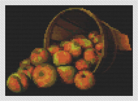 Basket Of Apples (Mini Chart) - Art of Stitch, The