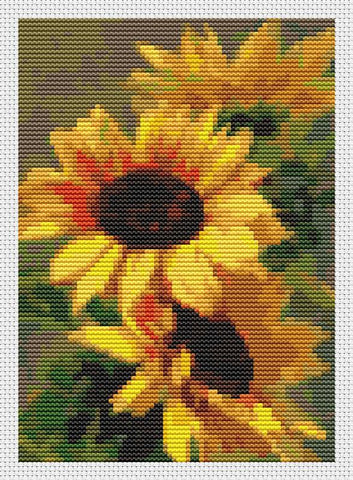 Sunflowers By Catherine Klein (Mini Chart) - Art of Stitch, The