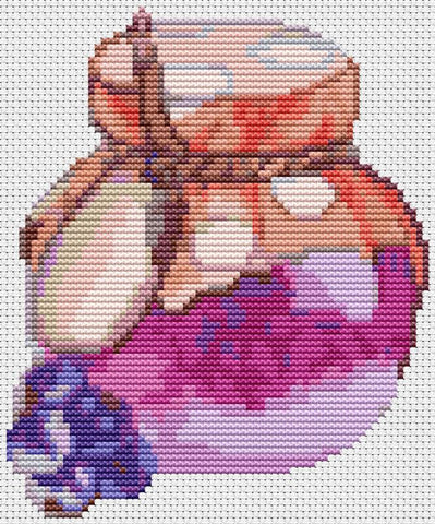 Jar Of Blackcurrant - Art of Stitch, The