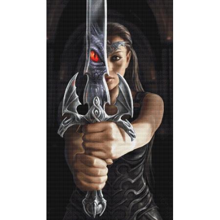 Dragon Reflection by Anne Stokes - Paine Free Crafts