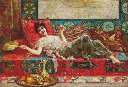 Refreshments In The Harem - X Squared Cross Stitch