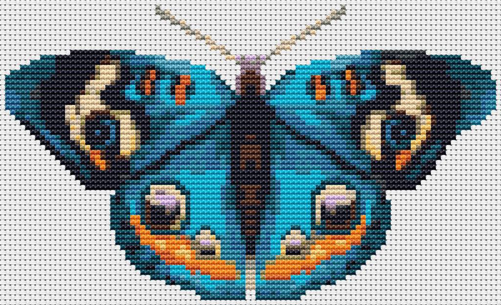 The Blue Butterfly - Art of Stitch, The