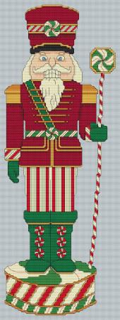 Candy Cane Nutcracker - Artists Alley