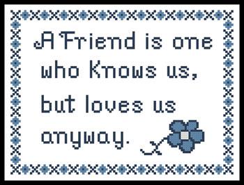 Friend - Artecy Cross Stitch
