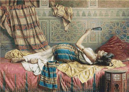 A Reflection Of Harem Beauty - X Squared Cross Stitch