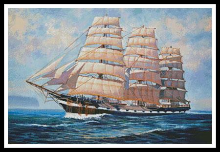 HMS Macquarie - Artecy Cross Stitch