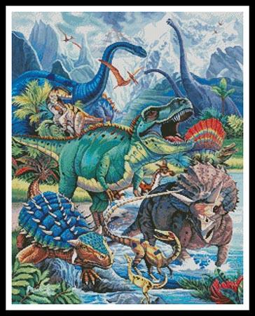 Dino - Artecy Cross Stitch