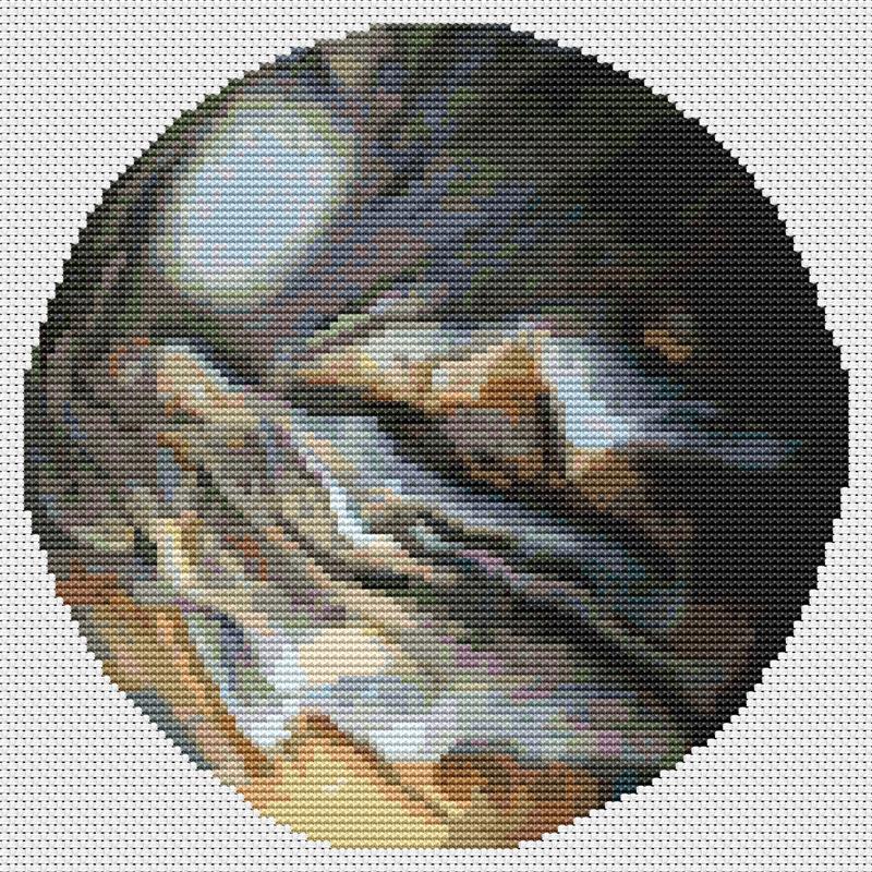 Magic On Jupiter (Circular Chart) - Art of Stitch, The