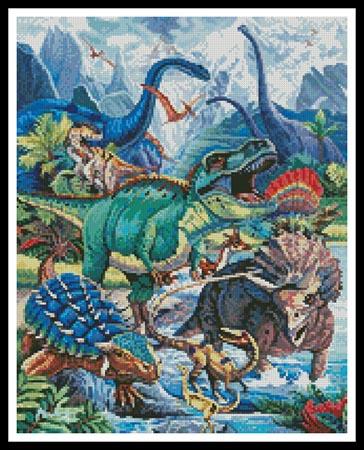 Mini Dino - Artecy Cross Stitch
