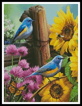 Mini Sunflower Garden - Artecy Cross Stitch