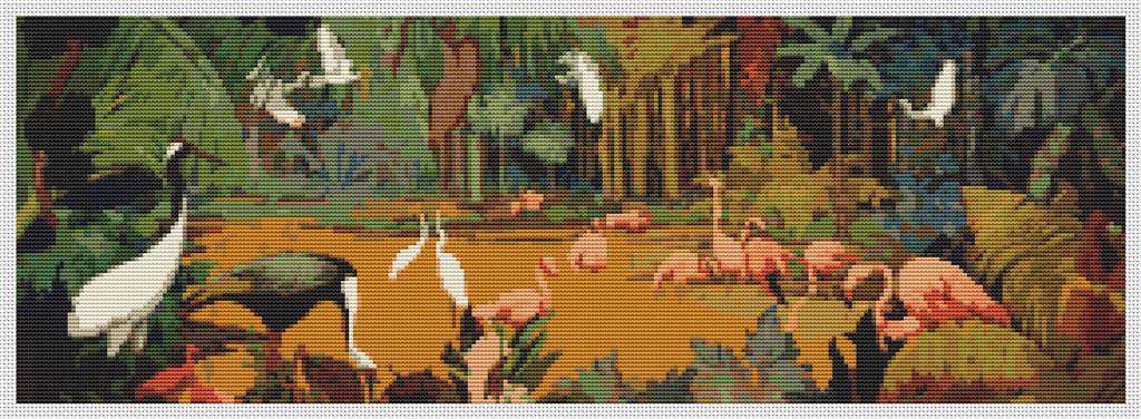 Jungle Scene - Art of Stitch, The