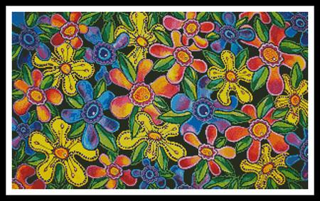 Funky Flowers - Artecy Cross Stitch