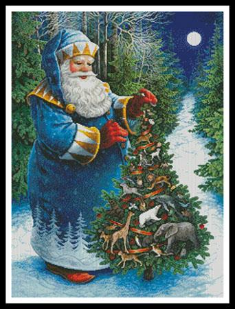 Santa's Christmas Tree - Artecy Cross Stitch