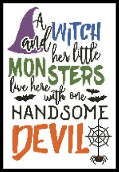 Halloween Quote - Artecy Cross Stitch