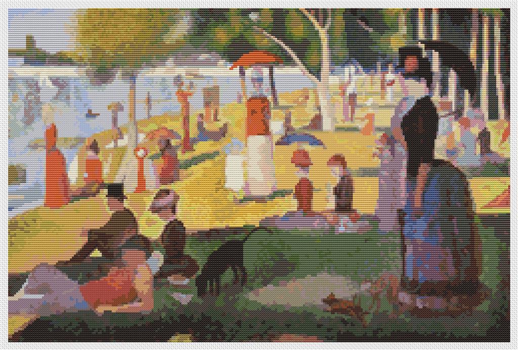 A Sunday Afternoon On The Island Of La Grande Jatte - Art of Stitch, The