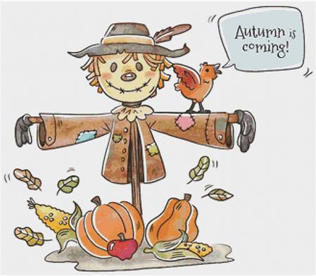 Autumn Is Coming - X Squared Cross Stitch