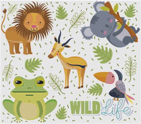 Wild Life - X Squared Cross Stitch