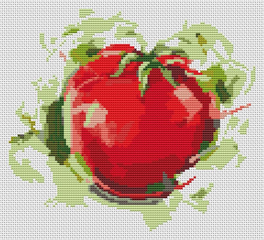 Kitchen Series: Succulent Tomato - Art of Stitch, The