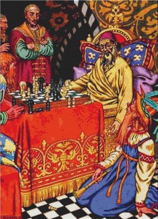 The Death Of Ivan The Terrible - X Squared Cross Stitch