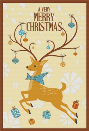 A Very Merry Christmas - X Squared Cross Stitch